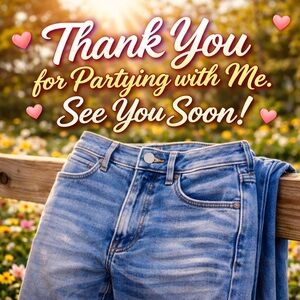Thank you so much! Have a Fantastic Wkn! Best in Jeans Party ‘26 March 21 🌷🤍